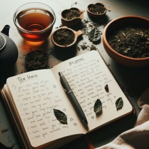 Tea-Leaves-and-Journal_-A-journal